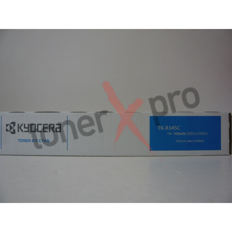 KYOCERA TONER CYAN TASKALFA 2552CI ORIGINAL TK8345 TK8345C KYOCERA TONER CYAN TASKALFA 2552CI ORIGINAL TK8345 TK8345C