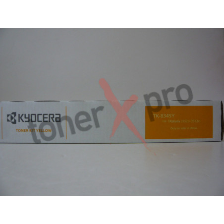 KYOCERA TONER YELLOW TASKALFA 2552CI ORIGINAL TK8345Y