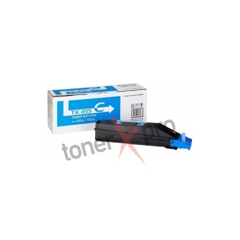 KYOCERA TONER CYAN TASKALFA 400CI ORIGINE TK855 TK855C