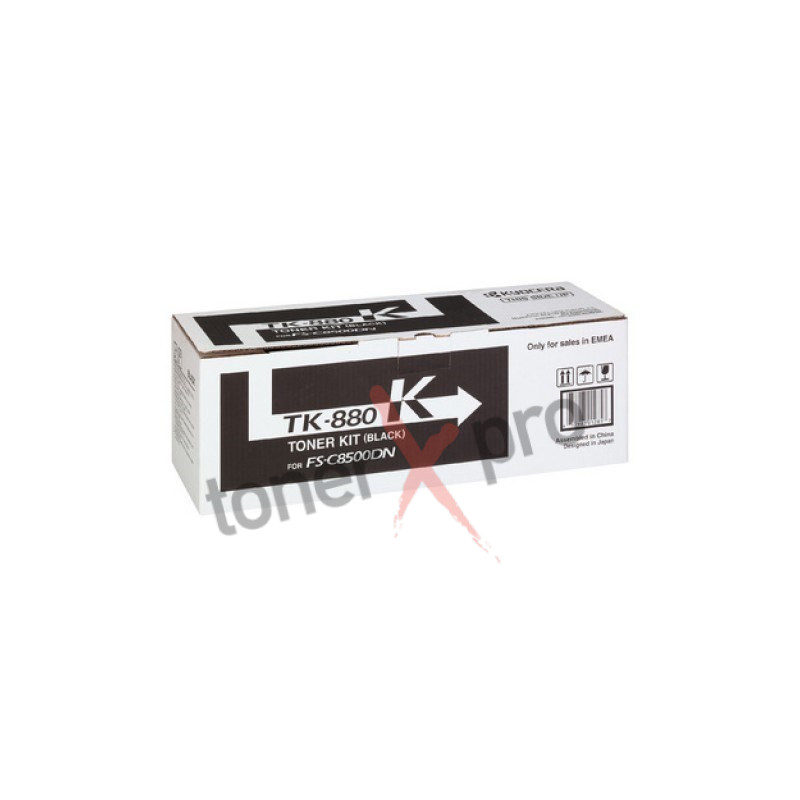 KYOCERA TONER BLACK FS C8500DN ORIGINAL TK880 TK880K