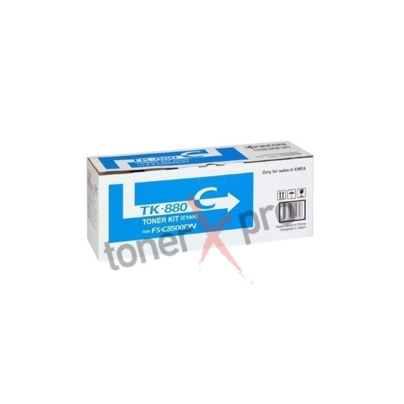 KYOCERA TONER CYAN FS C8500DN ORIGINAL TK880 TK880C KYOCERA TONER CYAN FS C8500DN ORIGINAL TK880 TK880C