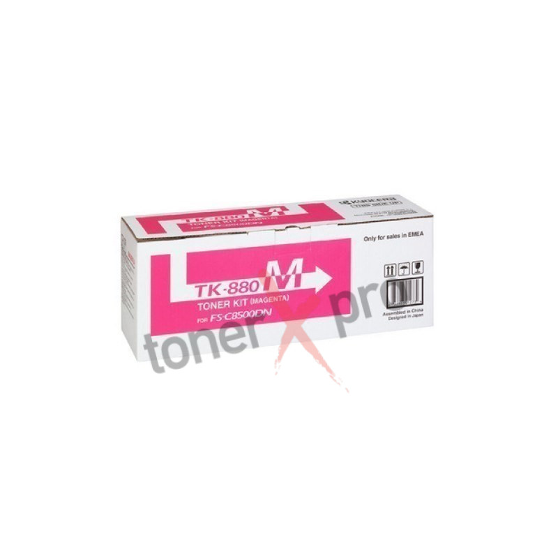 KYOCERA TONER MAGENTA FS C8500DN ORIGINAL TK880 TK880M