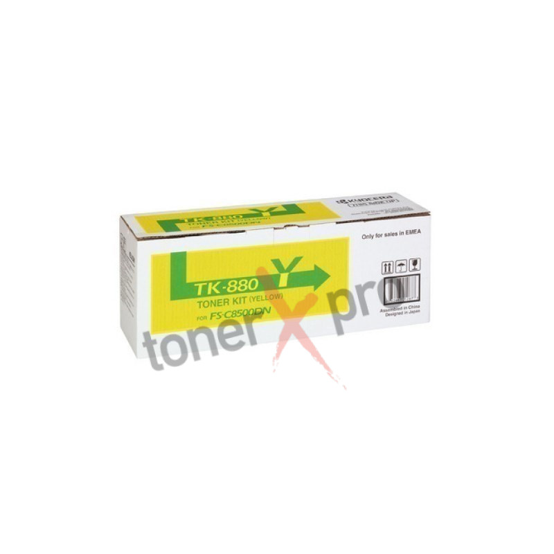 KYOCERA TONER YELLOW FS C8500DN ORIGINAL TK880 TK880Y KYOCERA TONER YELLOW FS C8500DN ORIGINAL TK880 TK880Y